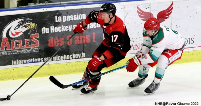 Photo hockey Ligue Magnus - Ligue Magnus : 36ème journée : Nice vs Anglet - L