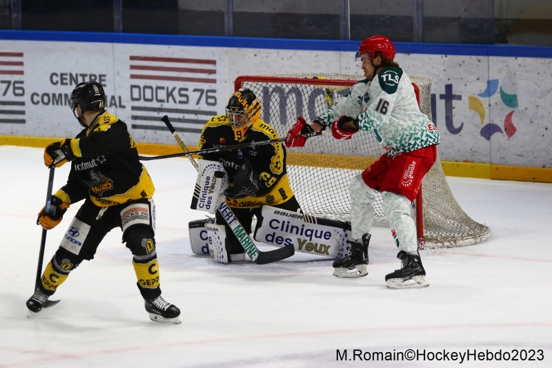 Photo hockey Ligue Magnus - Ligue Magnus : 36ème journée : Rouen vs Cergy-Pontoise - LM : Rouen s