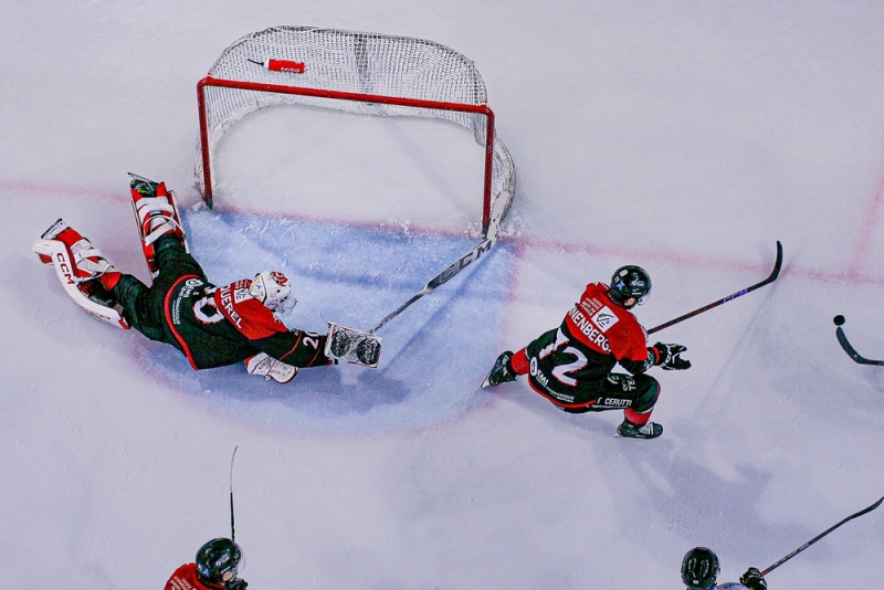 Photo hockey Ligue Magnus - Ligue Magnus : 37ème journée : Amiens  vs Marseille - Victpoire des Gothiques vs Marseille.