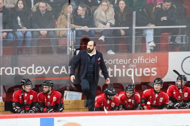 Photo hockey Ligue Magnus - Ligue Magnus : 37ème journée : Amiens  vs Marseille - Victpoire des Gothiques vs Marseille.