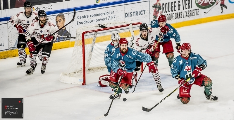 Photo hockey Ligue Magnus - Ligue Magnus : 37ème journée : Cergy-Pontoise vs Briançon  - Les Jokers se détachent au dernier tiers