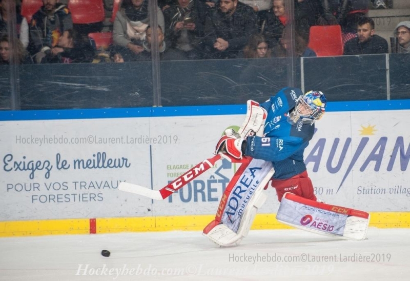 Photo hockey Ligue Magnus - Ligue Magnus : 37ème journée : Grenoble  vs Nice - Grenoble a encore besoin des tirs aux buts pour s