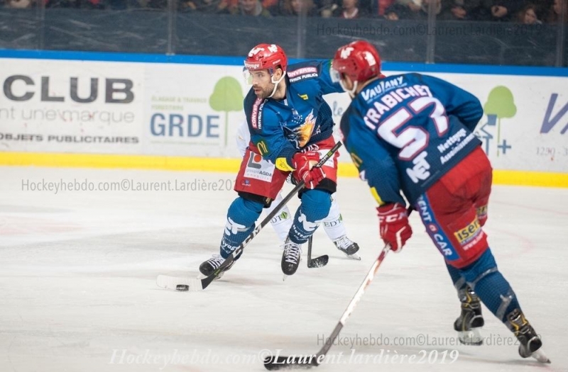 Photo hockey Ligue Magnus - Ligue Magnus : 37ème journée : Grenoble  vs Nice - Grenoble a encore besoin des tirs aux buts pour s