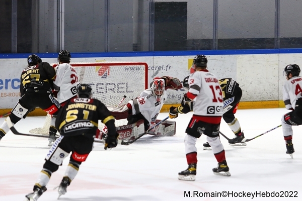 Photo hockey Ligue Magnus - Ligue Magnus : 37ème journée : Rouen vs Bordeaux - LM : Rouen à bout de force. Photo hockey Ligue Magnus - Ligue Magnus : 37ème journée : Rouen vs Bordeaux - LM : Rouen à bout de force.