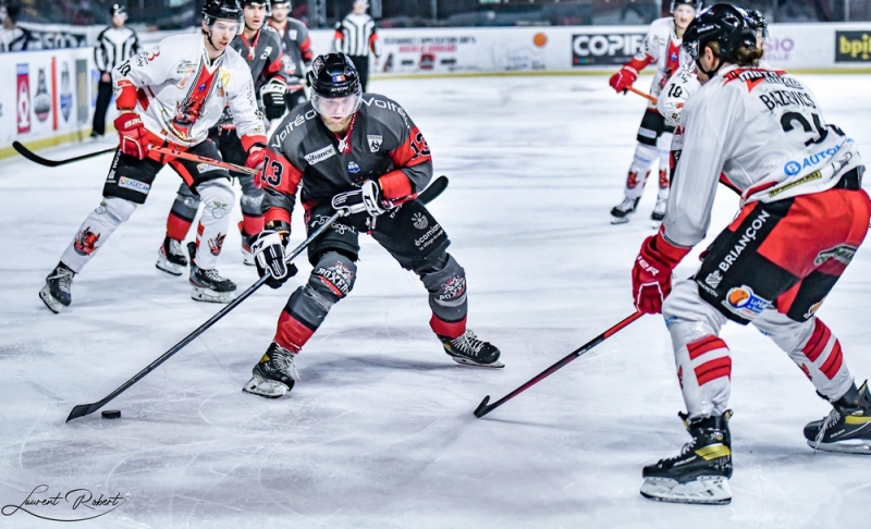 Photo hockey Ligue Magnus - Ligue Magnus : 38ème journée : Bordeaux vs Briançon  - Trois points pris dans la difficulté !