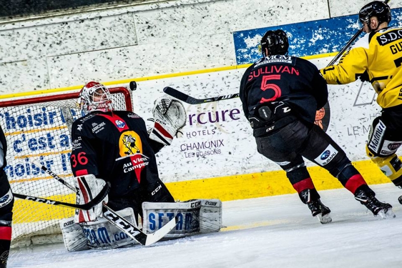 Photo hockey Ligue Magnus - Ligue Magnus : 38ème journée : Chamonix  vs Rouen - 20 minutes de trop pour les Pionniers…