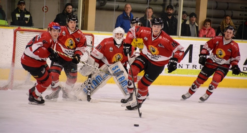 Photo hockey Ligue Magnus - Ligue Magnus : 38ème journée : Chamonix  vs Rouen - 4 minutes qui font la différence