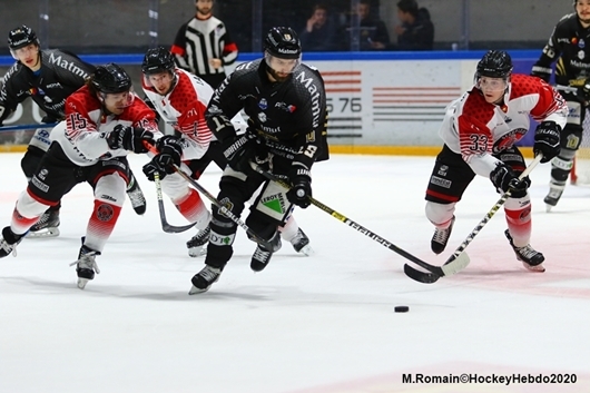 Photo hockey Ligue Magnus - Ligue Magnus : 38ème journée : Rouen vs Mulhouse - Rouen engrange de la confiance