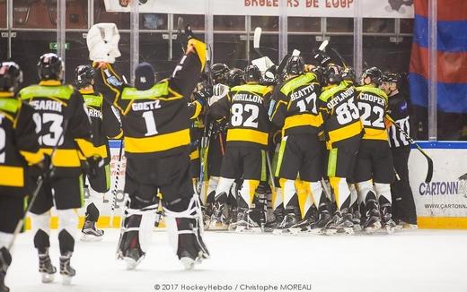 Photo hockey Ligue Magnus - Ligue Magnus : 38ème journée : Strasbourg  vs Grenoble  - LM : Strasbourg vient à bout des BDL