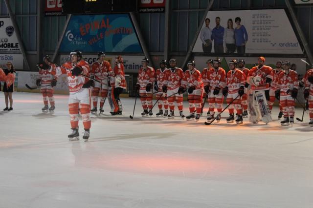 Photo hockey Ligue Magnus - Ligue Magnus : 39ème journée : Epinal  vs Strasbourg  - LM : Jusqu