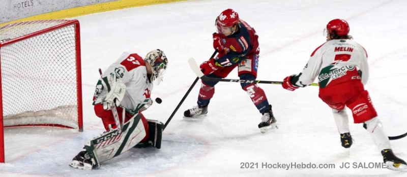 Photo hockey Ligue Magnus - Ligue Magnus : 39ème journée : Grenoble  vs Cergy-Pontoise - Des pénalités et des buts à Pole Sud !