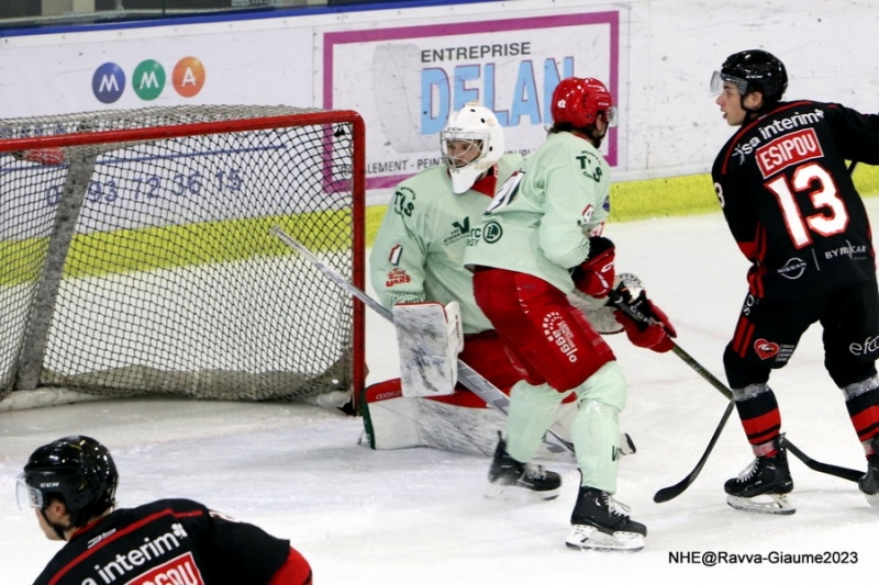 Photo hockey Ligue Magnus - Ligue Magnus : 39ème journée : Nice vs Cergy-Pontoise - La bonne opération niçoise
