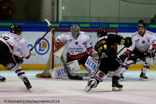 Photo hockey Ligue Magnus - Ligue Magnus : 39ème journée : Rouen vs Nice - LM : Une leçon bien retenue
