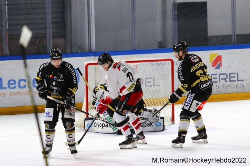 Photo hockey Ligue Magnus - Ligue Magnus : 39ème journée : Rouen vs Briançon  - LM : Les dragons assurent l’essentiel.