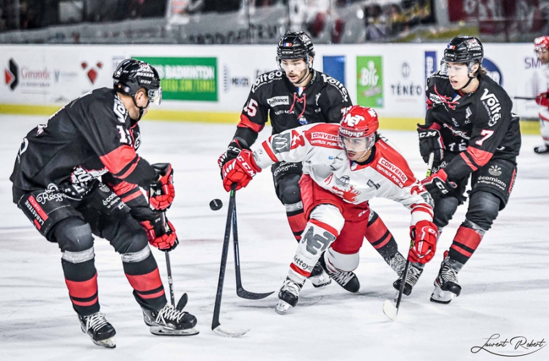 Photo hockey Ligue Magnus - Ligue Magnus : 3ème journée  : Bordeaux vs Grenoble  - Si prêts de l