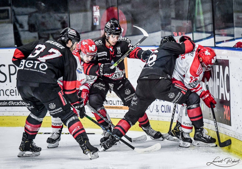 Photo hockey Ligue Magnus - Ligue Magnus : 3ème journée  : Bordeaux vs Grenoble  - Si prêts de l