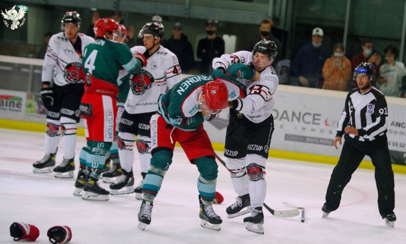 Photo hockey Ligue Magnus - Ligue Magnus : 3ème journée : Anglet vs Mulhouse - Quand les opposés géographiques se rencontrent