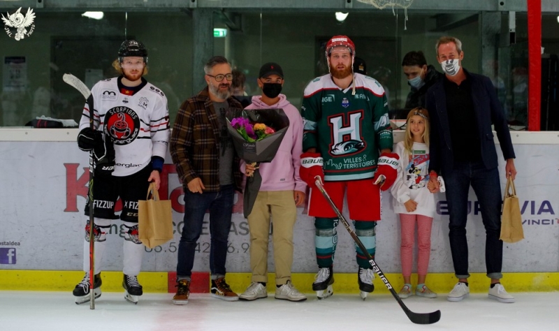 Photo hockey Ligue Magnus - Ligue Magnus : 3ème journée : Anglet vs Mulhouse - Quand les opposés géographiques se rencontrent