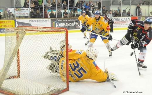 Photo hockey Ligue Magnus - Ligue Magnus : 3ème journée : Caen  vs Dijon  - Nouvelle victoire des Drakkars à domicile