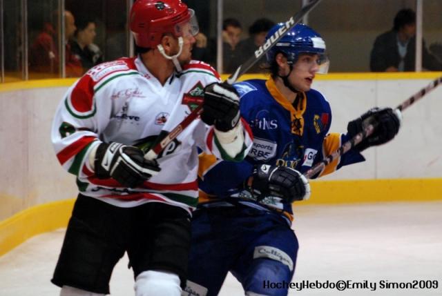 Photo hockey Ligue Magnus - Ligue Magnus : 3ème journée : Dijon  vs Mont-Blanc - Aux forceps... 