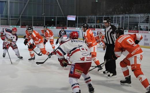 Photo hockey Ligue Magnus - Ligue Magnus : 3ème journée : Epinal  vs Grenoble  - Grenoble comble son retard