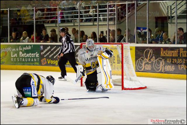 Photo hockey Ligue Magnus - Ligue Magnus : 3ème journée : Epinal  vs Rouen - Les Gamyo, de bout en bout !
