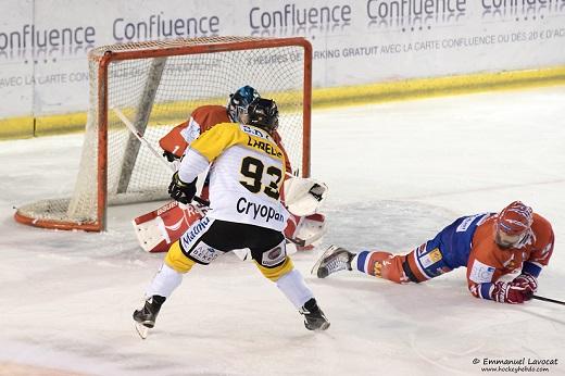 Photo hockey Ligue Magnus - Ligue Magnus : 3ème journée : Lyon vs Rouen - Rouen à sens unique