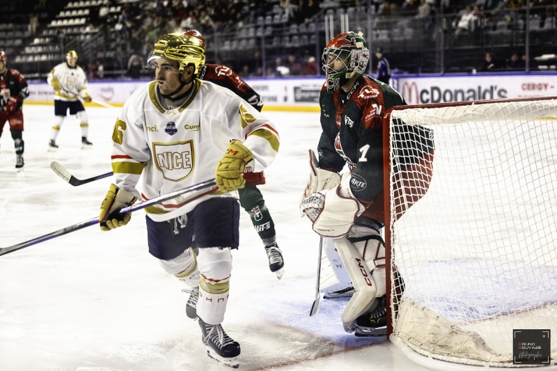 Photo hockey Ligue Magnus - Ligue Magnus : 3Ã¨me journÃ©e  : Cergy-Pontoise vs Nice - Tour de montagnes russes pour les Jokers faces aux Aigles