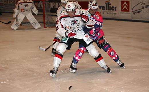 Photo hockey Ligue Magnus - Ligue Magnus : 3ème journée : Epinal  vs Briançon  - Poissompré, morne plaine !