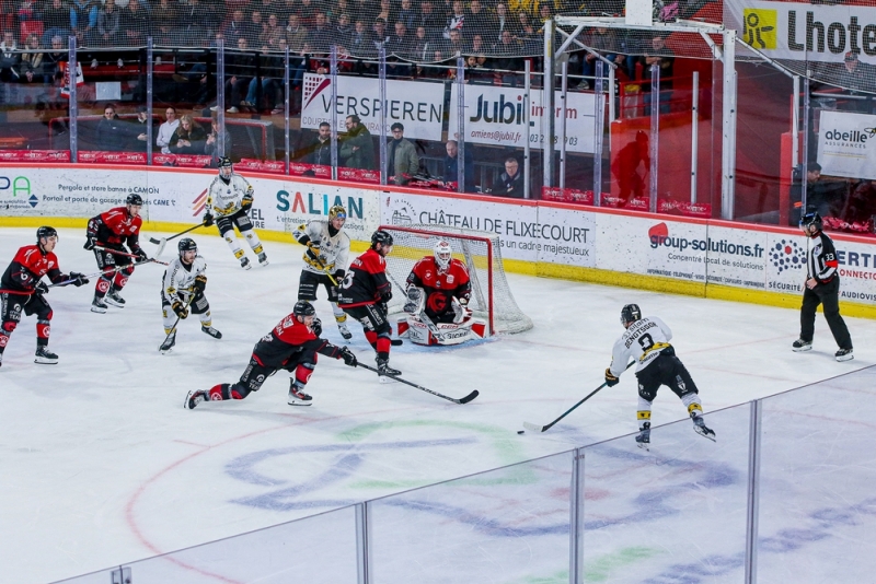 Photo hockey Ligue Magnus - Ligue Magnus : 40ème journée : Amiens  vs Rouen - Amiens céde devant Rouen