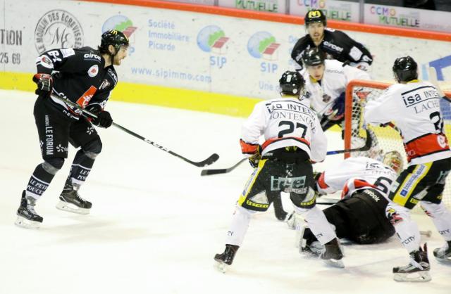 Photo hockey Ligue Magnus - Ligue Magnus : 41ème journée : Amiens  vs Nice - LM : Victoire des Gothiques dans un match atroce 