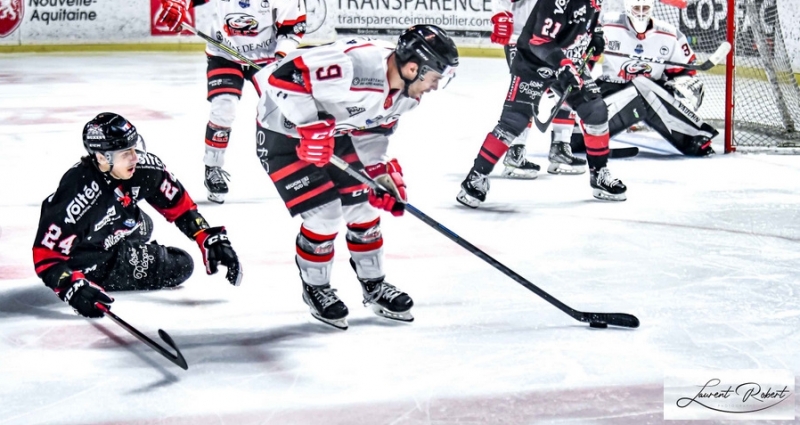Photo hockey Ligue Magnus - Ligue Magnus : 41ème journée : Bordeaux vs Nice - Le quatrième match face aux Aigles aura été le bon !