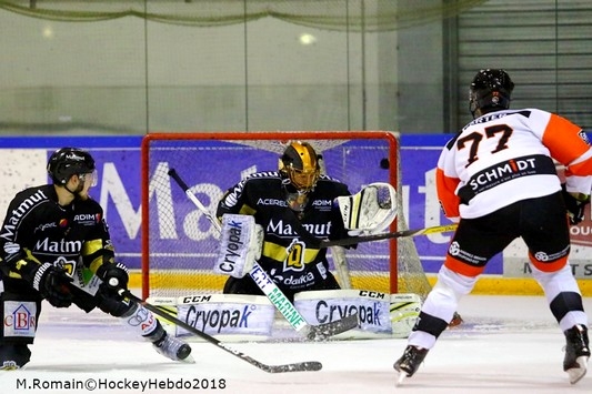Photo hockey Ligue Magnus - Ligue Magnus : 41ème journée : Rouen vs Epinal  - LM : Les Dragons douchent Epinal