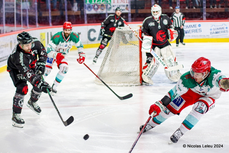 Photo hockey Ligue Magnus - Ligue Magnus : 42ème journée : Amiens  vs Anglet - Amiens s
