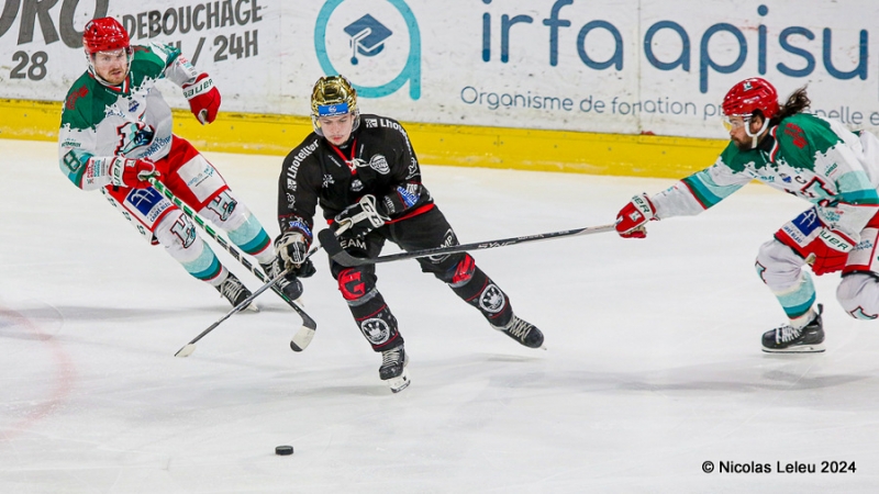 Photo hockey Ligue Magnus - Ligue Magnus : 42ème journée : Amiens  vs Anglet - Amiens s