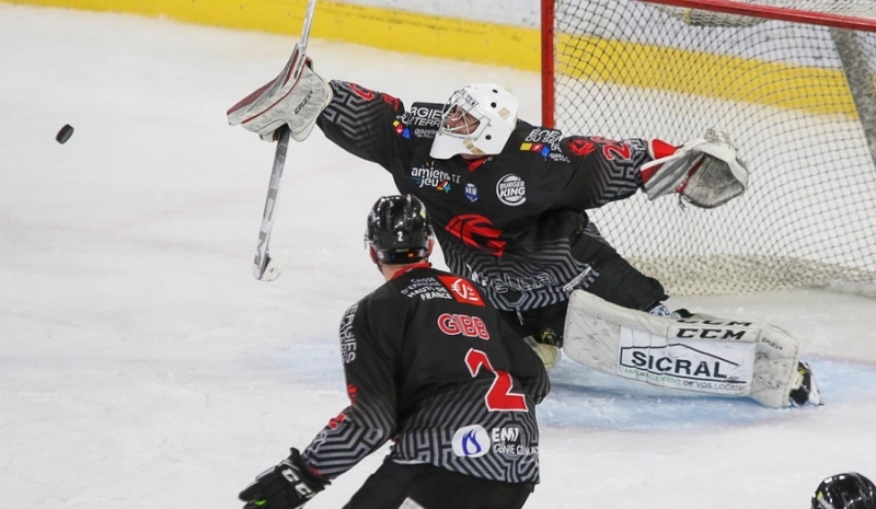 Photo hockey Ligue Magnus - Ligue Magnus : 42ème journée : Amiens  vs Mulhouse - Amiens s