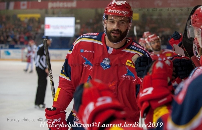 Photo hockey Ligue Magnus - Ligue Magnus : 42ème journée : Grenoble  vs Anglet - Intégration et rodage avant les play offs