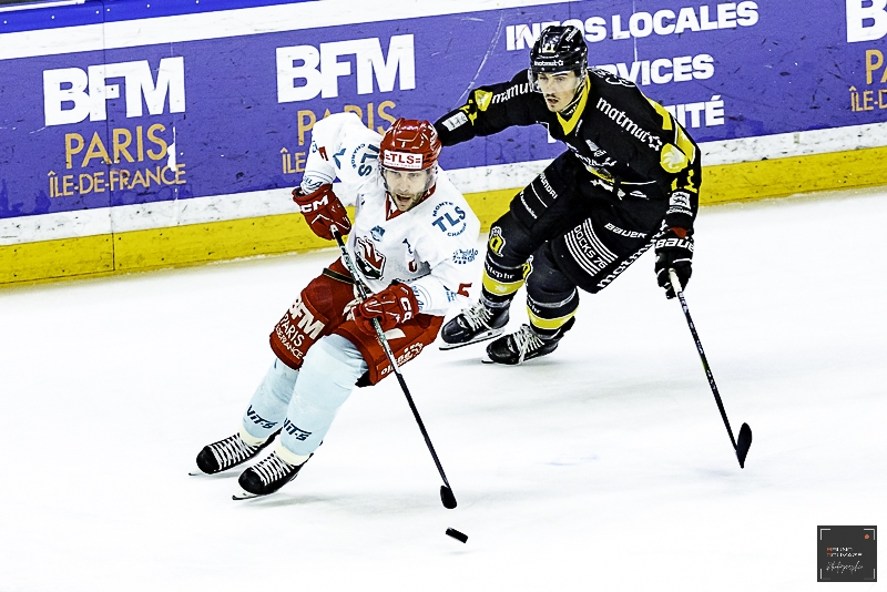 Photo hockey Ligue Magnus - Ligue Magnus : 43ème journée : Cergy-Pontoise vs Rouen - Cergy au pied du mur !