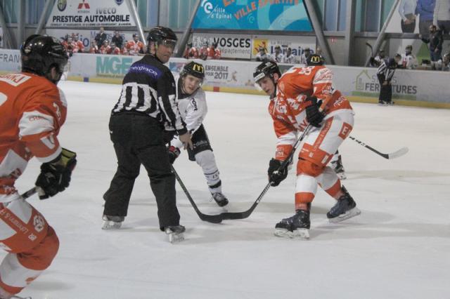 Photo hockey Ligue Magnus - Ligue Magnus : 43ème journée : Epinal  vs Amiens  - LM : Dernier billet pour les play-offs !