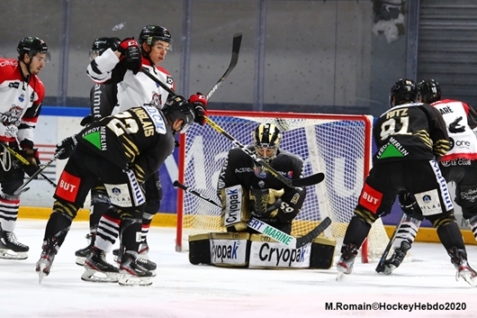 Photo hockey Ligue Magnus - Ligue Magnus : 43ème journée : Rouen vs Bordeaux - Rouen fait l