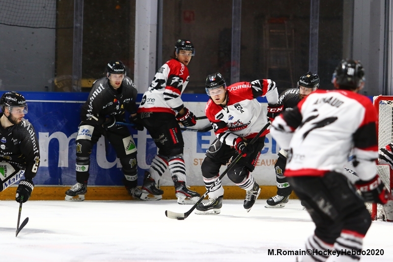 Photo hockey Ligue Magnus - Ligue Magnus : 43ème journée : Rouen vs Bordeaux - Rouen fait l