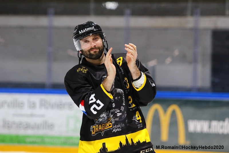 Photo hockey Ligue Magnus - Ligue Magnus : 43ème journée : Rouen vs Bordeaux - Rouen fait l