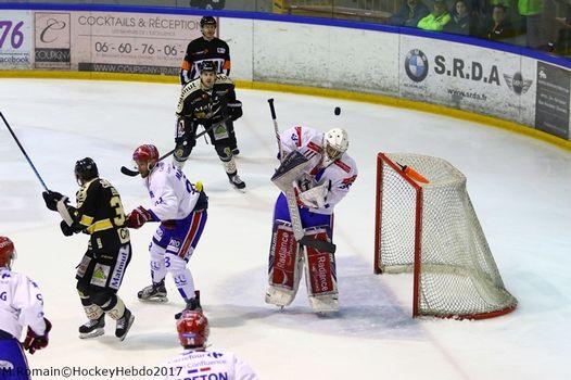 Photo hockey Ligue Magnus - Ligue Magnus : 43ème journée : Rouen vs Lyon - LM : Les Dragons se positionnent.
