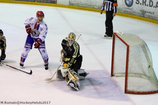 Photo hockey Ligue Magnus - Ligue Magnus : 43ème journée : Rouen vs Lyon - LM : Les Dragons se positionnent.