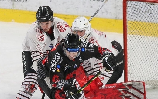 Photo hockey Ligue Magnus - Ligue Magnus : 44ème journée : Amiens  vs Briançon  - Amiens s