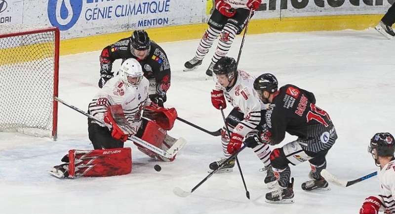 Photo hockey Ligue Magnus - Ligue Magnus : 44ème journée : Amiens  vs Briançon  - Amiens s