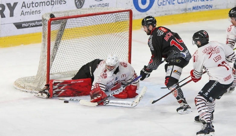 Photo hockey Ligue Magnus - Ligue Magnus : 44ème journée : Amiens  vs Briançon  - Amiens s