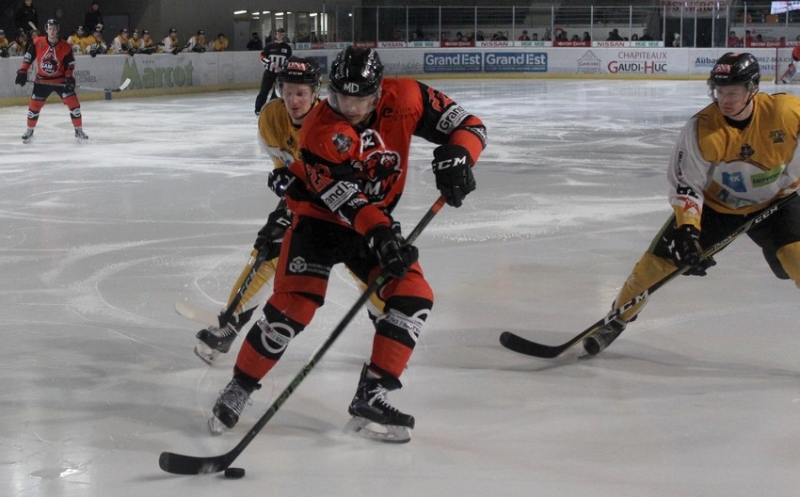 Photo hockey Ligue Magnus - Ligue Magnus : 44ème journée : Epinal  vs Strasbourg  - La victoire ne suffit pas