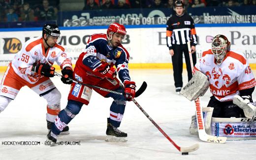 Photo hockey Ligue Magnus - Ligue Magnus : 44ème journée : Grenoble  vs Epinal  - LM : Un petit but et Grenoble passe 2éme