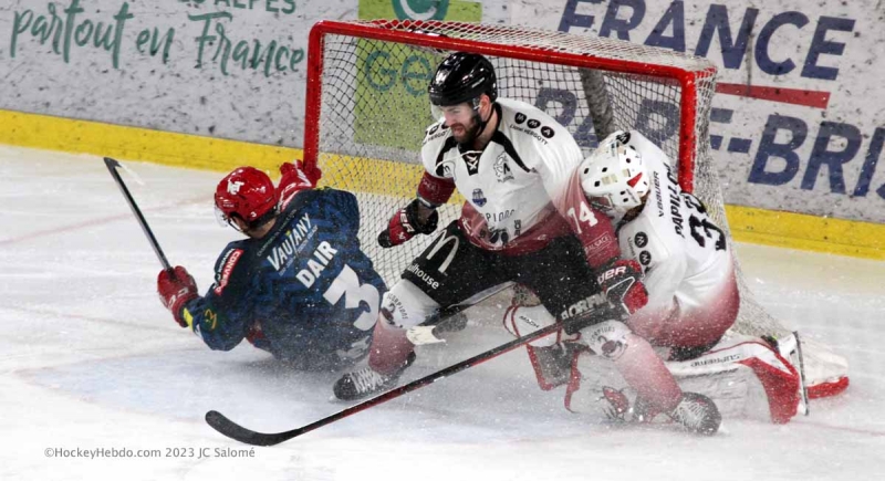 Photo hockey Ligue Magnus - Ligue Magnus : 44ème journée : Grenoble  vs Mulhouse - Les BDL invaincus à domicile